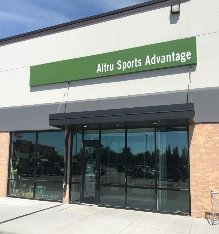 Installed tile flooring in home