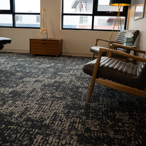 Commercial office carpet installation in Grand Forks 