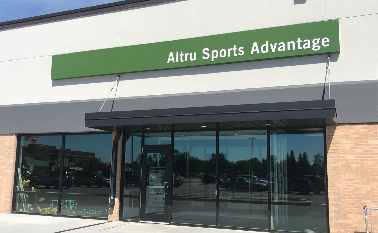 Commercial siding on Altru Sports Advantage