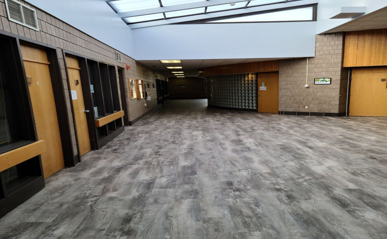 commercial flooring installation
